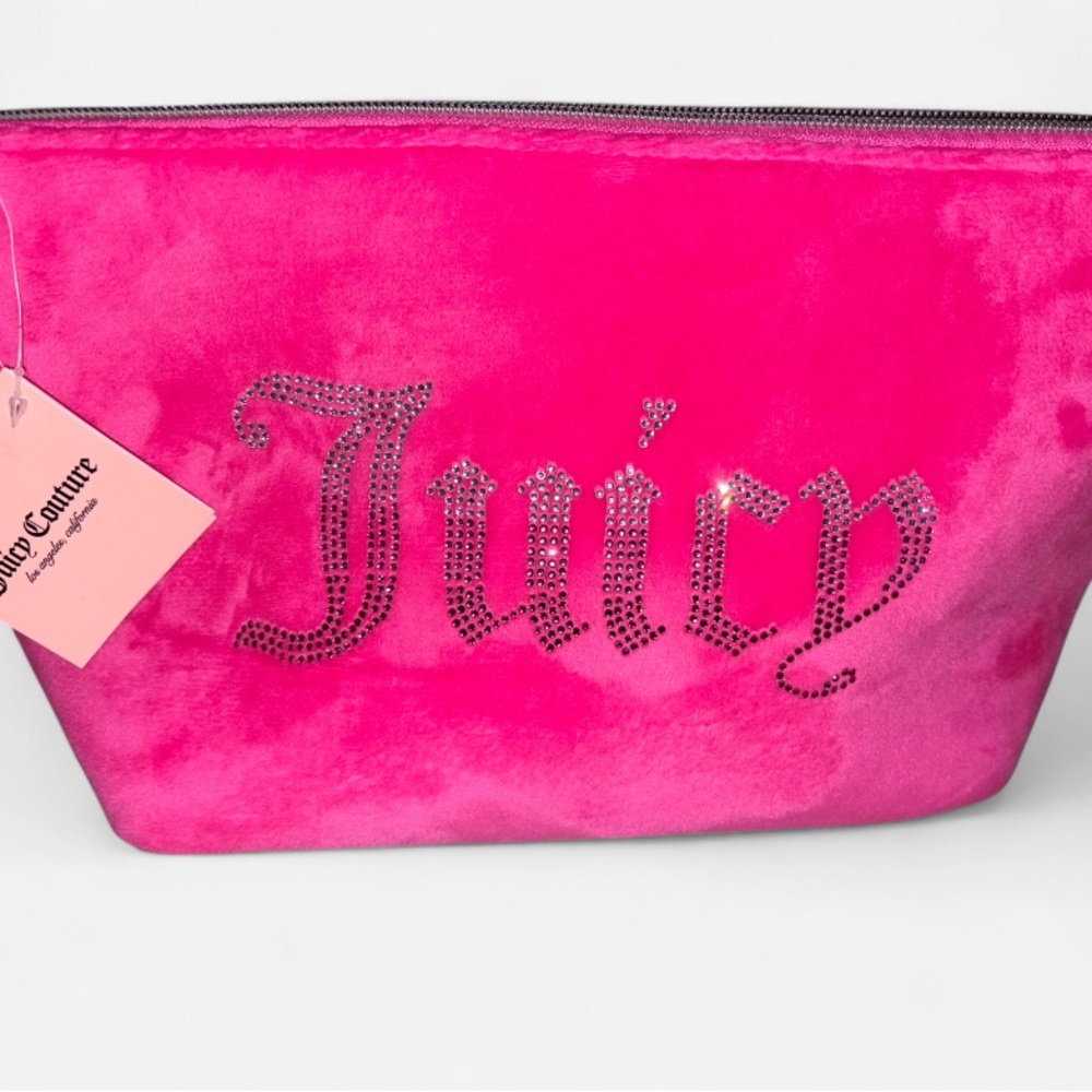 Juicy Couture Vibrant Pink Cosmetic Bag